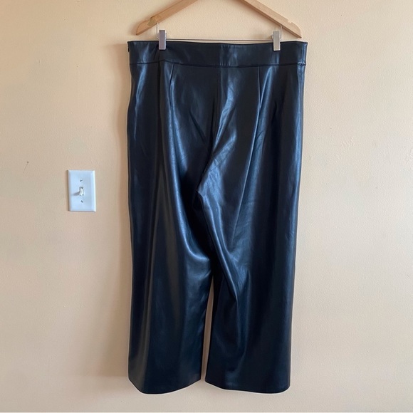 Zara Black Wide Leg Pants - Picture 3 of 16